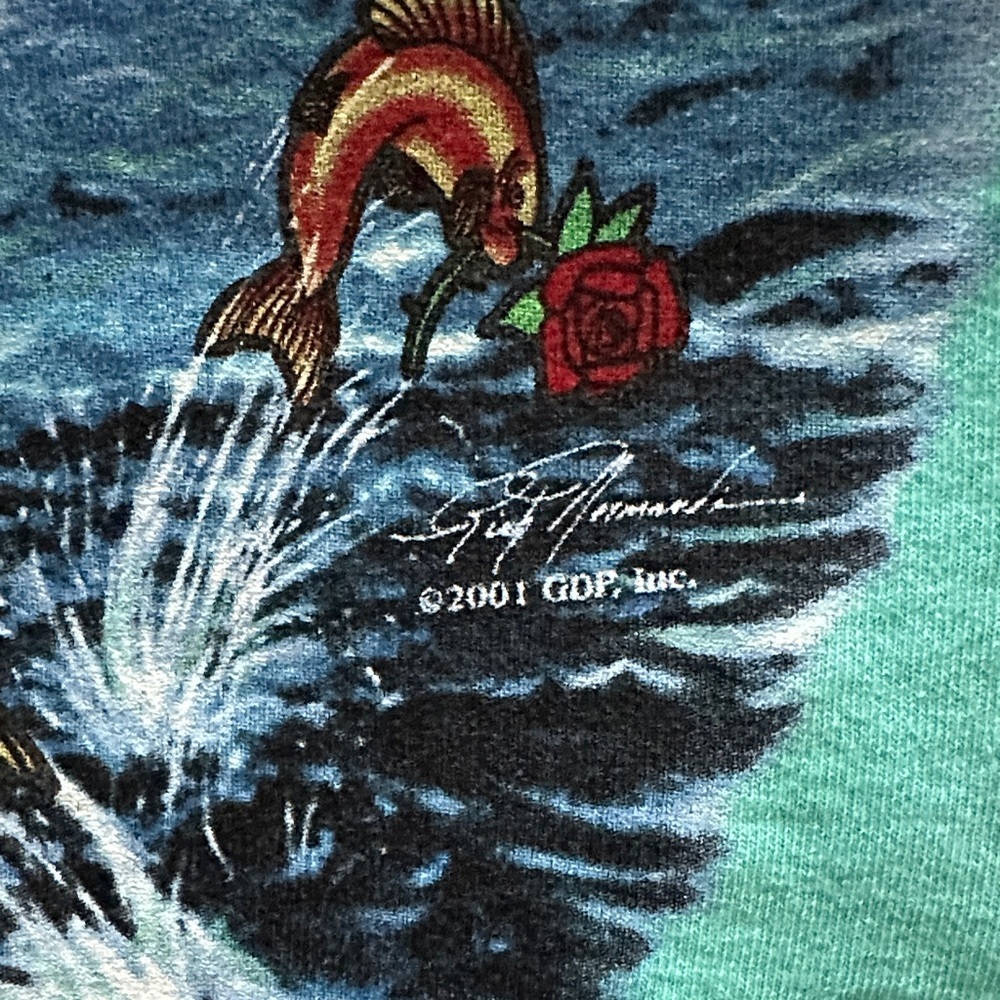 Liquid Blue Grateful Dead Multicolor Short Sleeve Tee - Picture 3 of 7